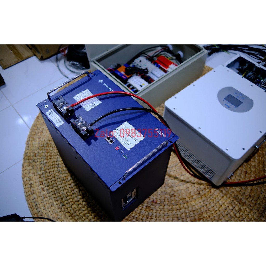 Pin Lithium Shuangdeng Shoto SDA10-48200 51.2V 200Ah 10.2kwh