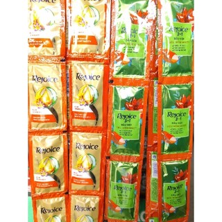 Dây 10 gói dầu xả, gội Rejoice Siêu mềm mượt gói 6g