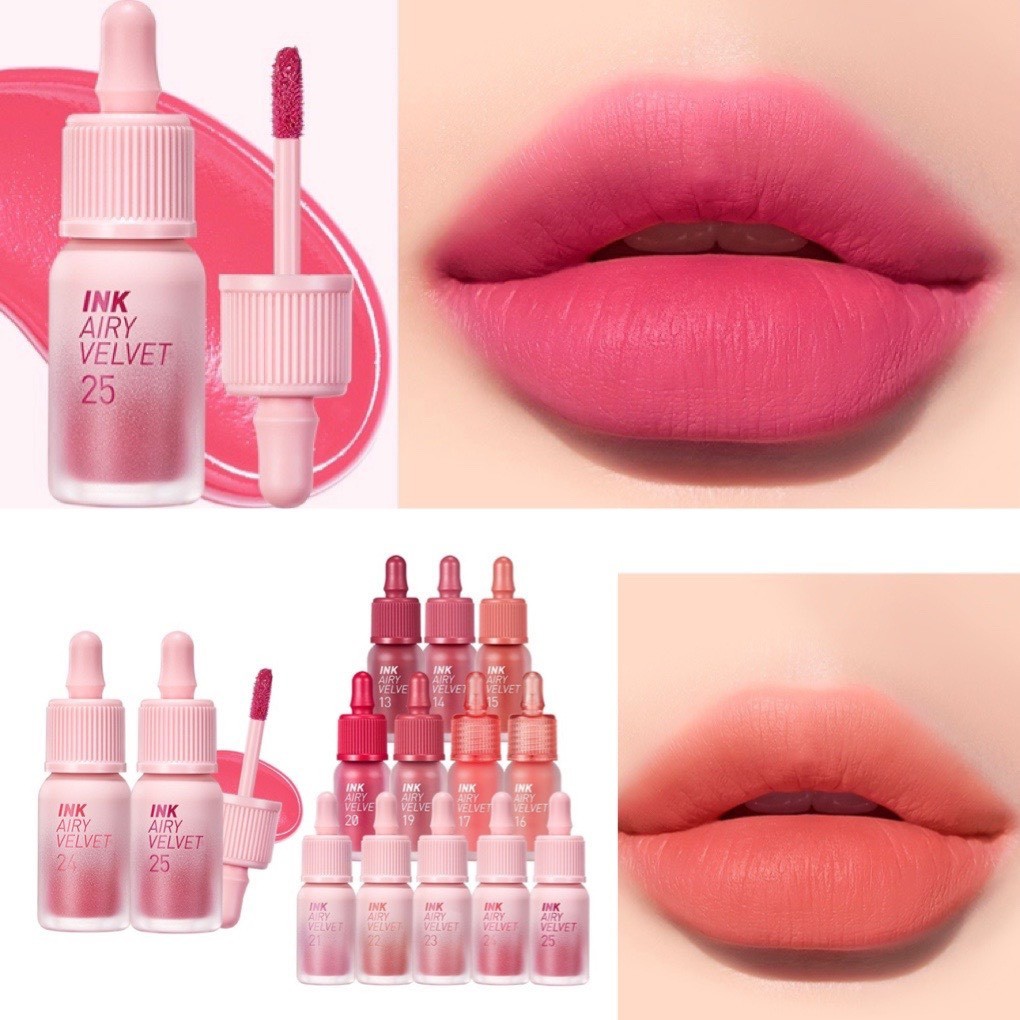 Son Kem Peripera Ink Airy Velvet Lip Tint Peach 4g