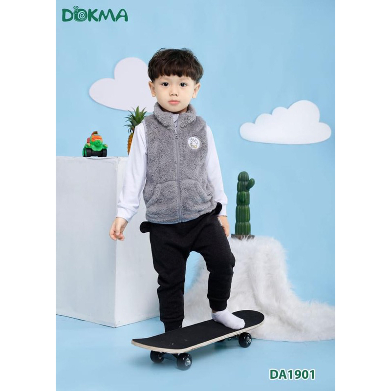 Quần dài mông thú Dokma lót nỉ bông dày ấm DQ1856