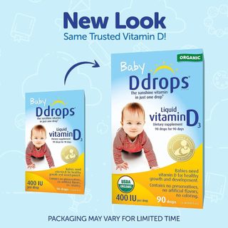 Vitamin D3 Baby Ddrops D3 400iu 90 giọt