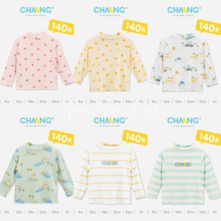 Chaang Áo giữ nhiệt dài tay cổ lọ 3cm