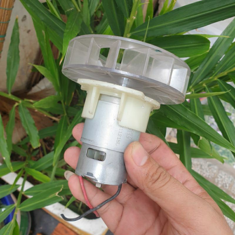 Motor 775 kèm cánh quạt thổi, 12v 18v