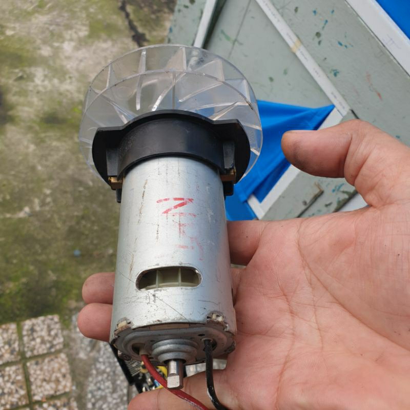 Motor 775 kèm cánh quạt thổi, 12v 18v