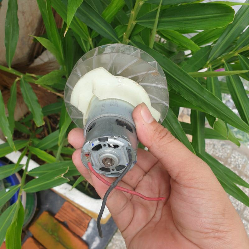 Motor 775 kèm cánh quạt thổi, 12v 18v