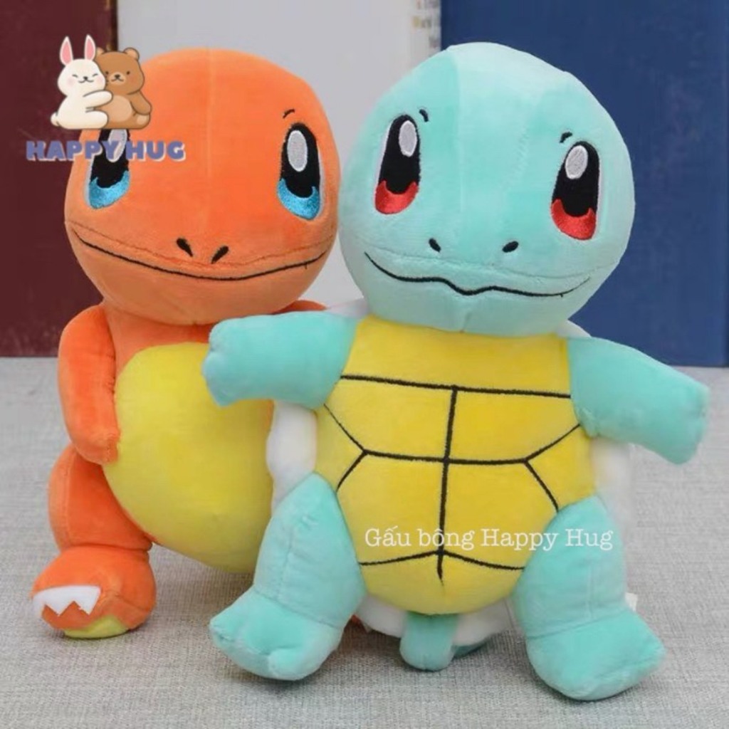 Thú bông Pokemon, đồ chơi nhồi bông cho bé size 30cm, chất liệu bông gòn cao cấp - Happy Hug