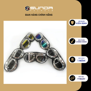 Kính phi công gắn mũ bảo hiểm SUNDA CA-105B