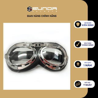 Kính phi công gắn mũ bảo hiểm SUNDA CA-105B