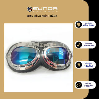 Kính phi công gắn mũ bảo hiểm SUNDA CA-105B