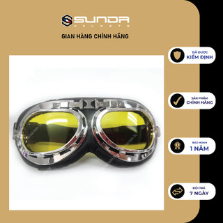 Kính phi công gắn mũ bảo hiểm SUNDA CA-105B
