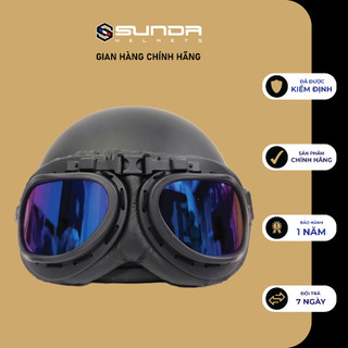 Kính phi công gắn mũ bảo hiểm SUNDA CA-105B
