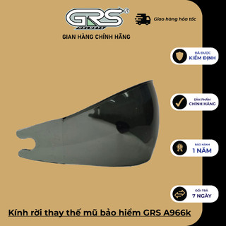 Kính rời thay thế mũ bảo hiểm GRS A966k