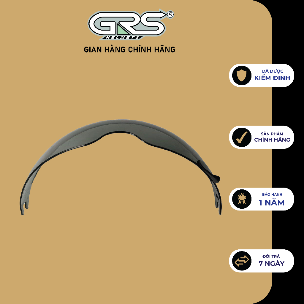 Kính rời thay thế mũ bảo hiểm GRS A966k