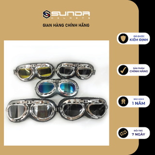 Kính phi công gắn mũ bảo hiểm SUNDA CA-105B