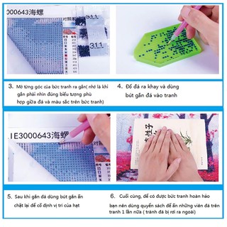 Tranh đính đá tự làm 5d - Phật A di đà