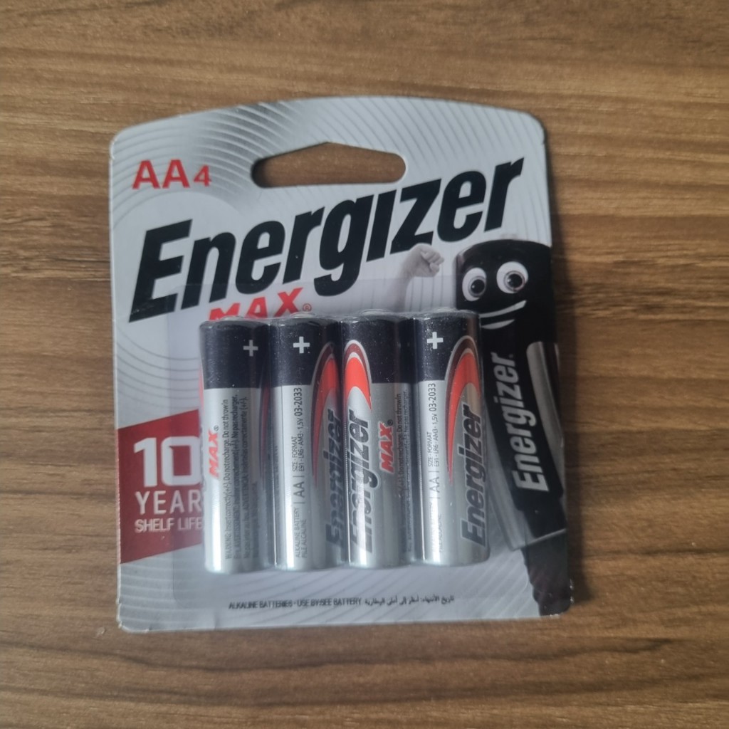 Pin AA 1,5V Energizer Max, Pin tiểu AA 4 chính hãng sản xuất Singapore