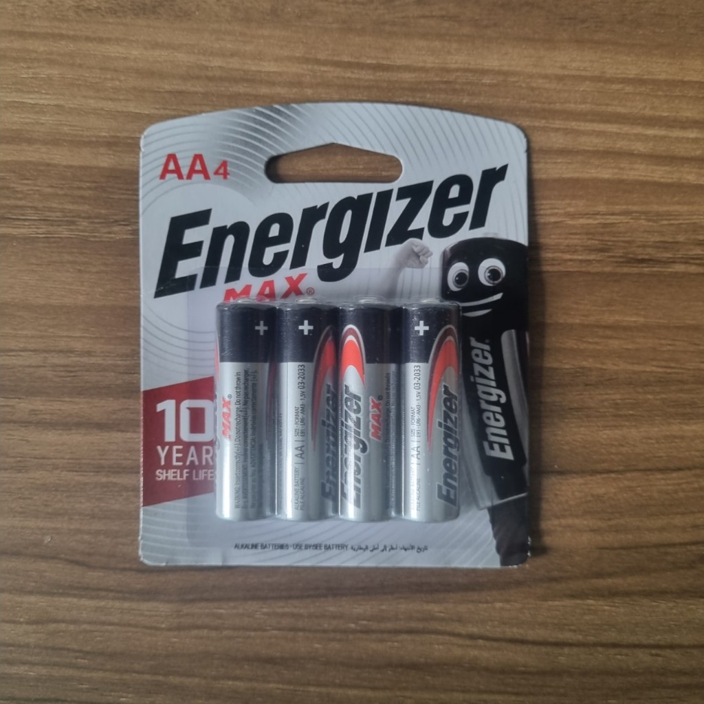 Pin AA 1,5V Energizer Max, Pin tiểu AA 4 chính hãng sản xuất Singapore