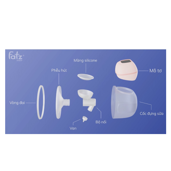 Máy hút sữa không dây Fatz Baby Freemax 1 FB1201CW