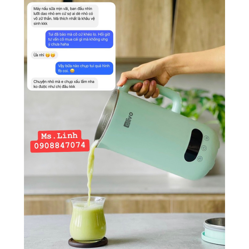 Máy Làm Sữa Hạt Olivo CB1000 - Bảo Hành Chính Hãng 24 Tháng