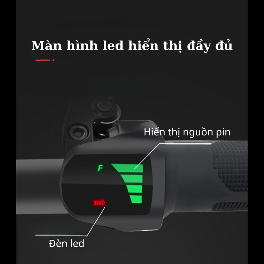 Xe đạp điện gấp gọn phoneix ZX-18650 Tốc Độ Đến 25km/h, pin Lithium tháo rời sạc ngoài được