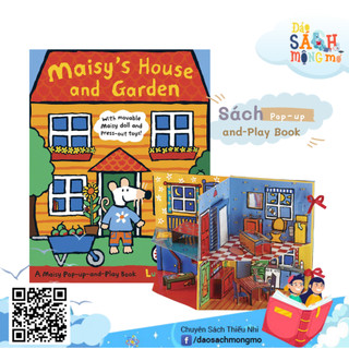 Đồ chơi pop-up nhà búp bê maisy's house and garden