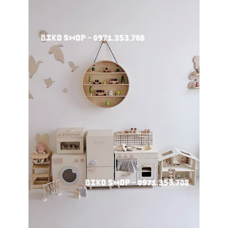 Đồ chơi nhà bếp bằng gỗ Zara Home phong cách Hàn cho bé - Biko Shop
