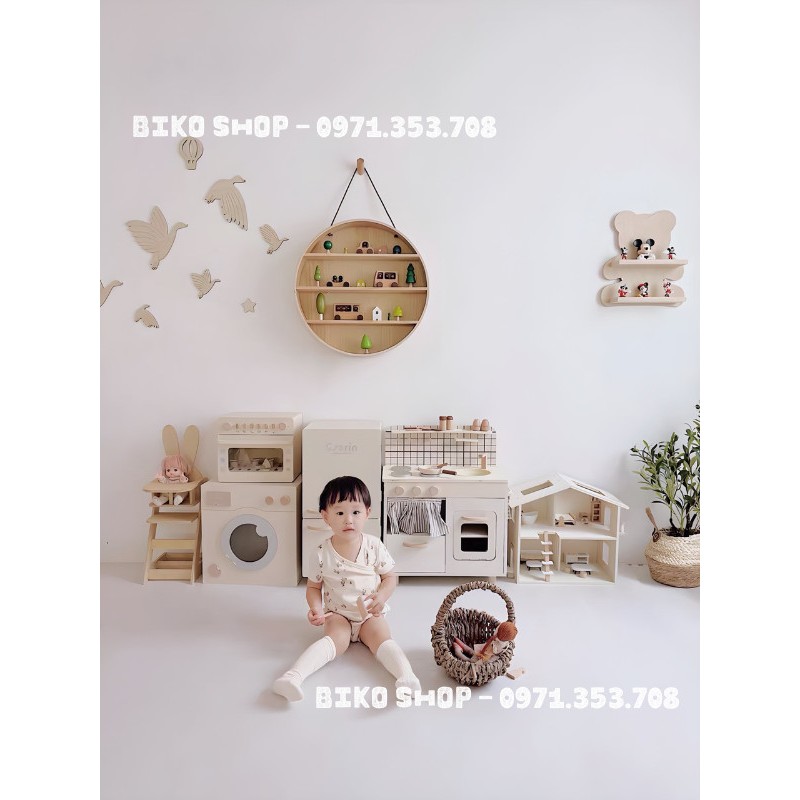 Đồ chơi nhà bếp bằng gỗ Zara Home phong cách Hàn cho bé - Biko Shop