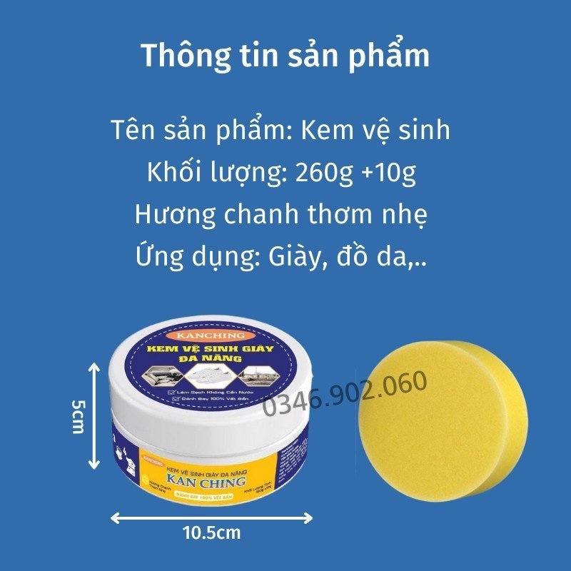 Sáp Lau Giày Nami Kem Vệ Sinh Giày Làm Trắng Hiệu Quả Đa Năng