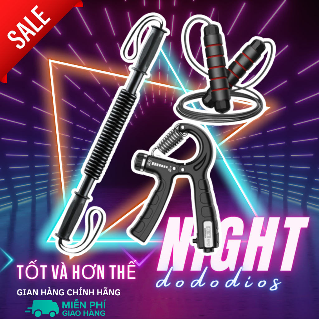 Gậy lò xo cho trẻ em bé kháng lực 10kg - loại tốt - hàng chính hãng dododios