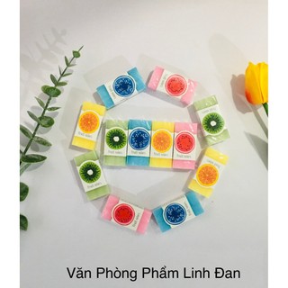 Gôm tẩy nano classmate thiết kế hình trái cây,tiện dụng, an toàn cho bé cl-er05-fr
