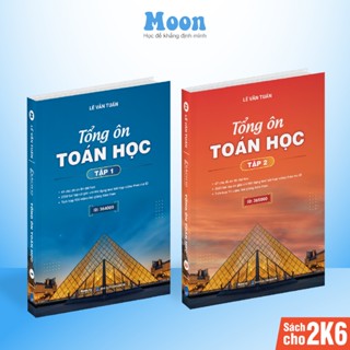 Combo 2 sách ID môn toán Tổng ôn toán học lớp 12 Cho 2K6 sach ID