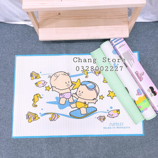 Chiếu cao su,Nệm Nước Cuddles chống thấm nước cho bé kích thước 60x90 Malaysia