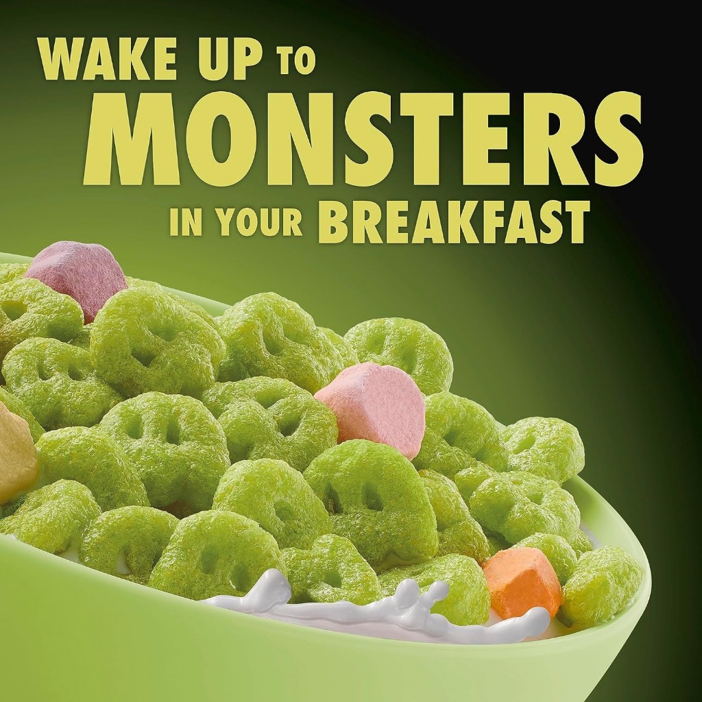 Cereal ăn sáng Carmella Creeper Zombie Monsters Family Size - Limited Edition - 447 gr