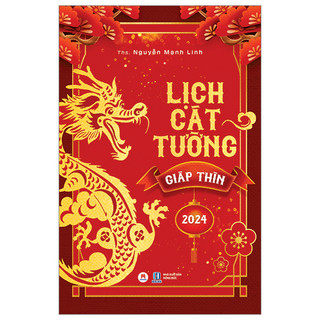 Sách lịch cát tường giáp thìn 2024 - hhb
