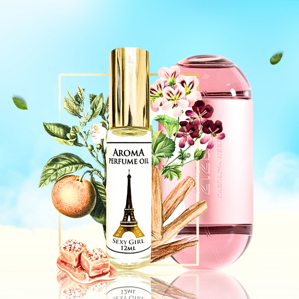 Nước Hoa Chiết Nữ Aroma Sexy Girl Chính Hãng 12Ml Thơm Lâu Nữ Tính, Tiệc Tùng, Đi Chơi, Thu Hút, Cao Cấp