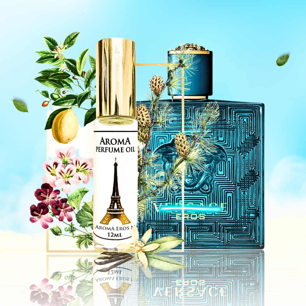 Nước Hoa Chiết Nam Aroma Eros Chính Hãng 12Ml Thơm Lâu Nam Tính , Mạnh Mẽ, Cuốn Hút, Cao Cấp, Dùng Xuân Hạ Thu Đông