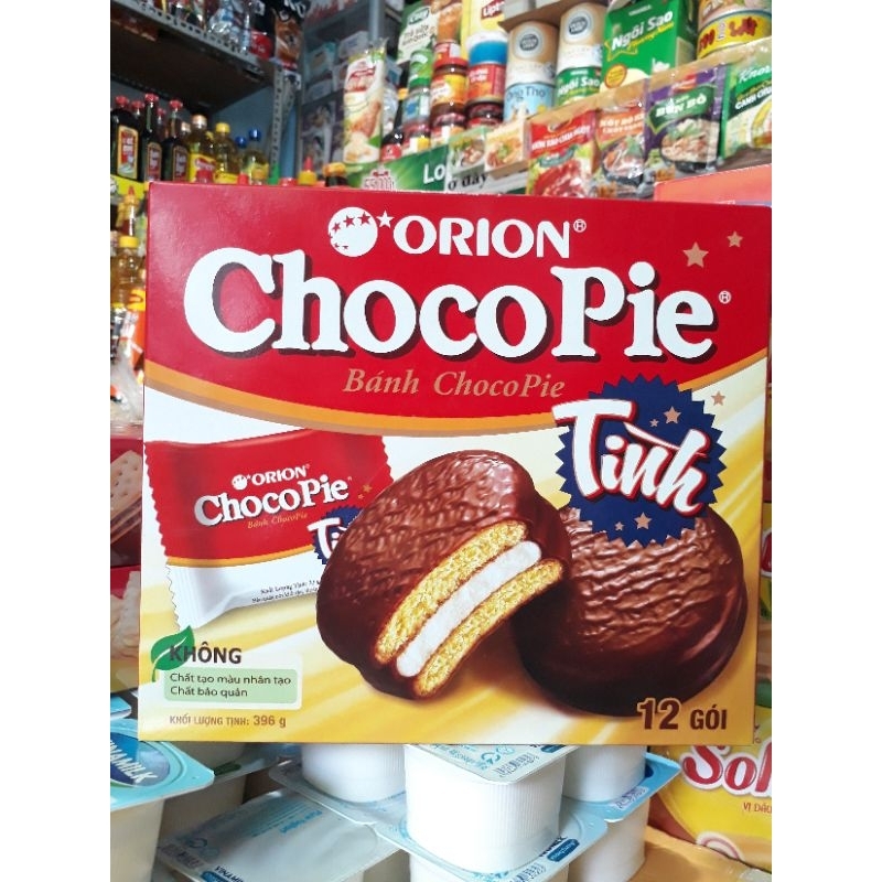 Bánh ORION Choco Pie 12 Gói/Hộp 369g