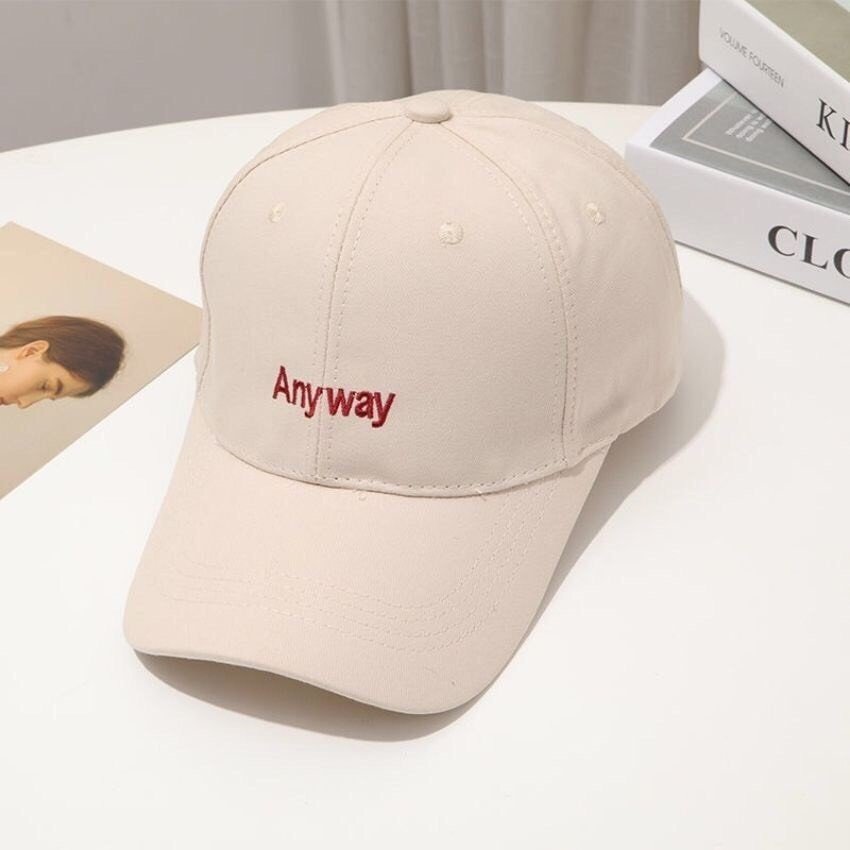 Mũ lưỡi trai nam nữ, nón kết thêu chữ nhiều mẫu đẹp thời trang phong cách Ulzzang