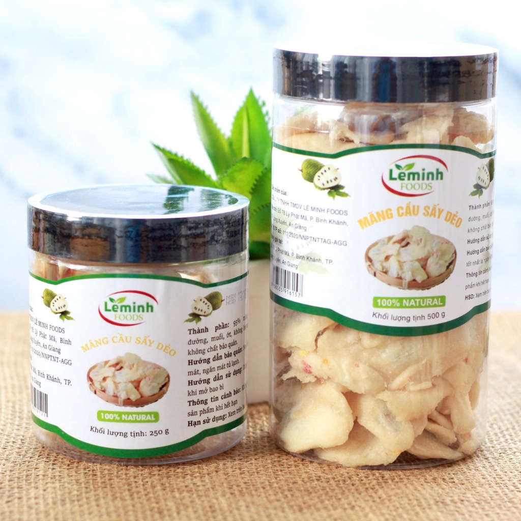 Mãng Cầu Sấy Muối Ớt LÊ MINH FOODS
