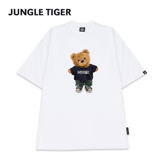 Áo thun unisex nam nữ jungle tiger basic tee - jt831