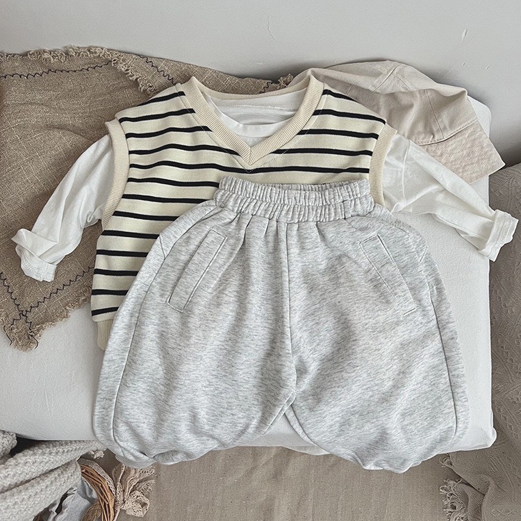 Quần dài cho bé gái bé trai , quần nỉ trẻ em EMBES KIDS 8kg đến 21kg