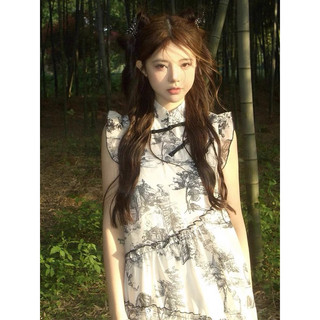 [Sẵn HÀNG ĐẸP LOẠI 1 CÓ BIGSIZE] Đầm Ulzzang Cánh Tiên Cổ Tàu - Kèm ảnh thật