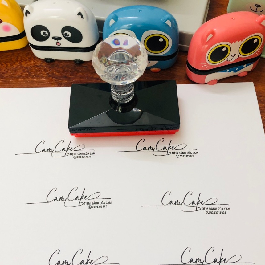 Con Dấu Thương Hiệu, Con Dấu Logo, Con Dấu Theo Yêu Cầu