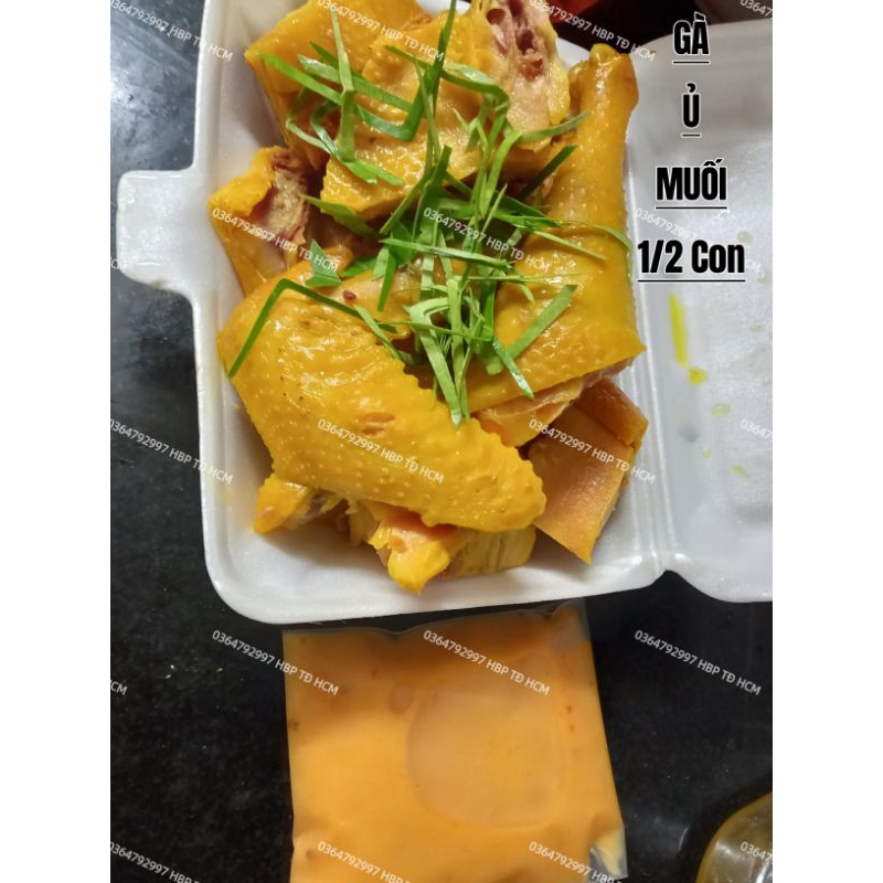 GÀ Ủ MUỐI _ NGUYÊN CON _ NỮA CON
