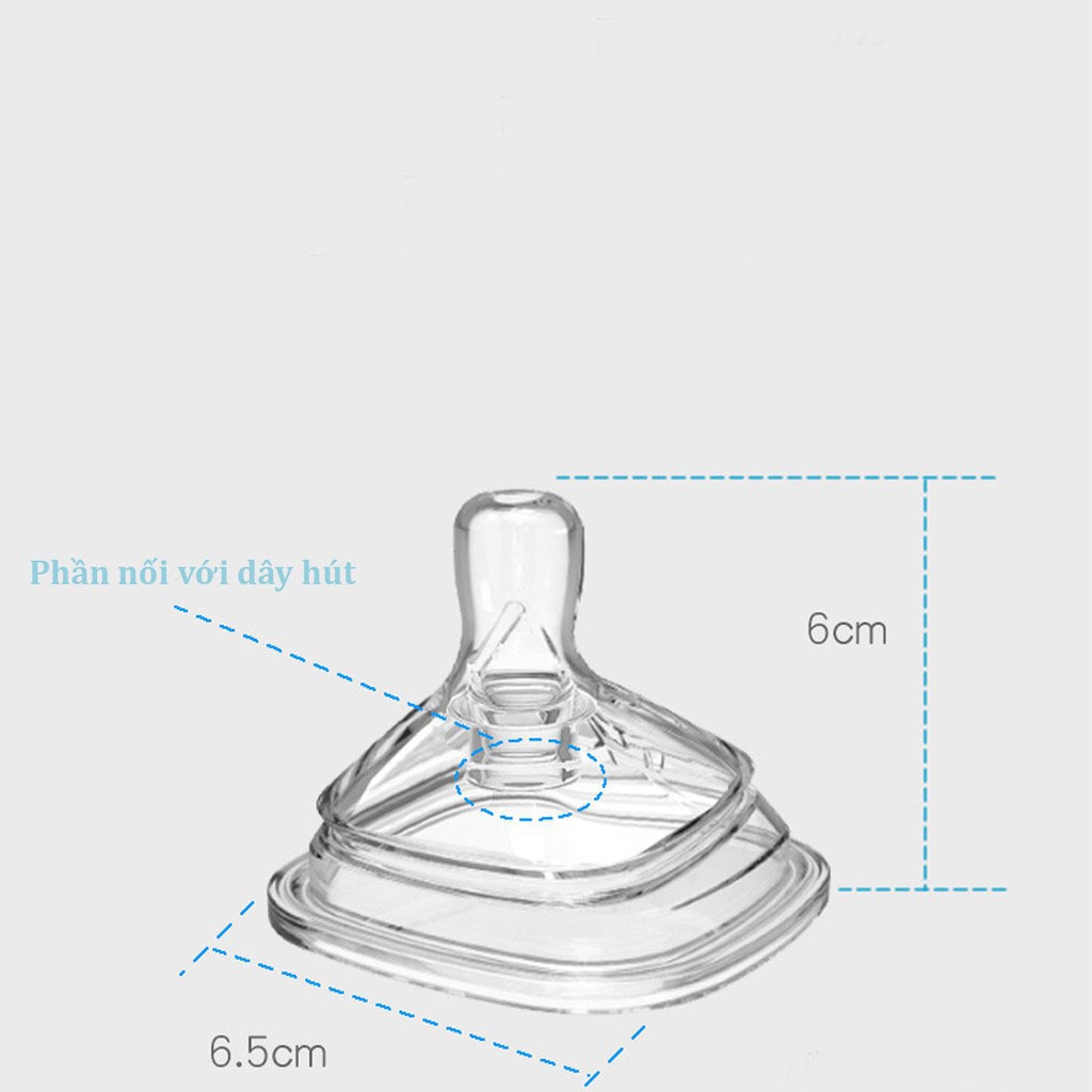 Ống tập hút hút bình sữa, dây ti sữa hoàng gia HG, giúp bé có thể ti bình ở mọi tư thế đứng, ngồi, nằm - My Baby