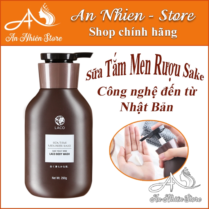 Sữa Tắm Men Rượu Sake - Laco