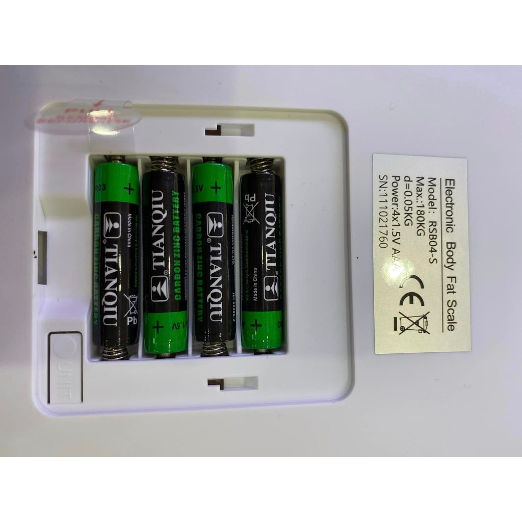 Cân sức khỏe thông minh Rapido phân tích 16 chỉ số cơ thể RSB04-S