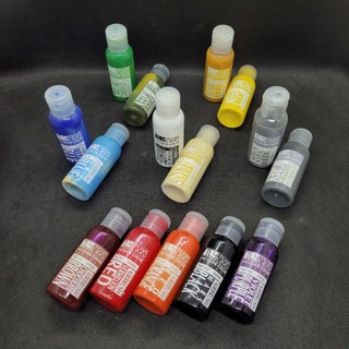 15 màu sơn mô hình gốc lacquer - sơn airbrush - sơn gundam - sơn gunpla - sơn mô hình - dung tích lọ 50 mil