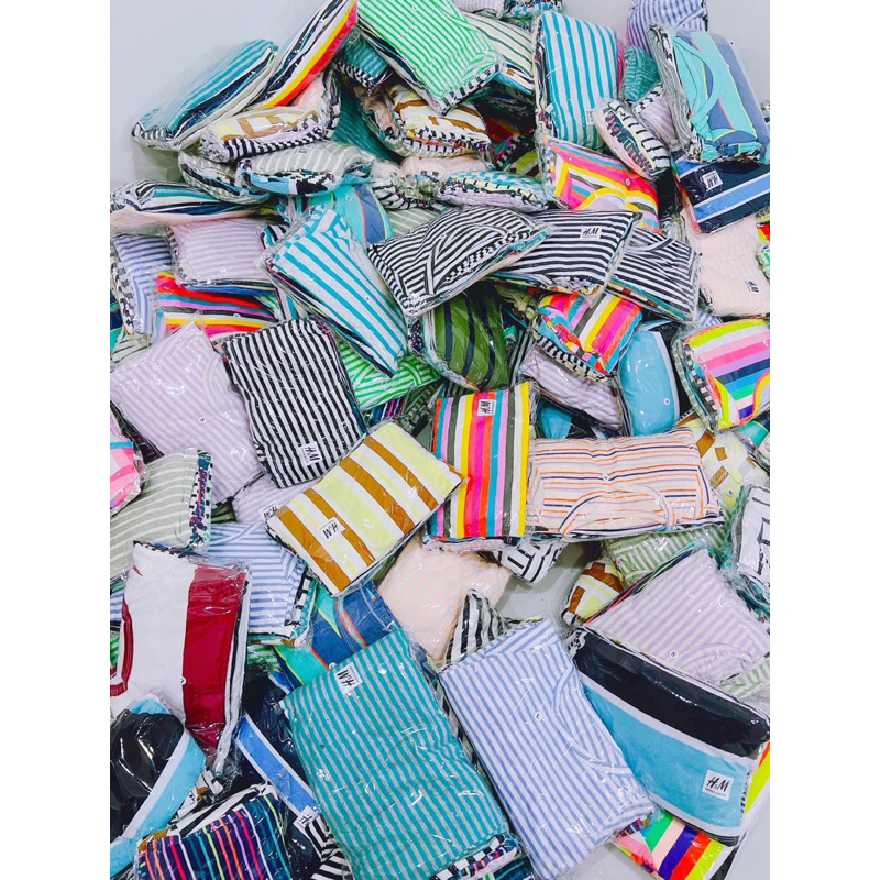 Đồ bộ dài thu đông kẽ sọc cho bé