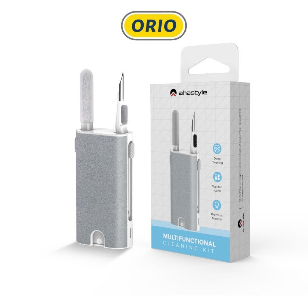 Bộ Vệ Sinh Tai Nghe Airpods Đa Năng 5 in 1 Điện Thoại + Laptop + Bàn Phím Làm Sạch Gọn Nhẹ Cầm Tay ORIO-VS02